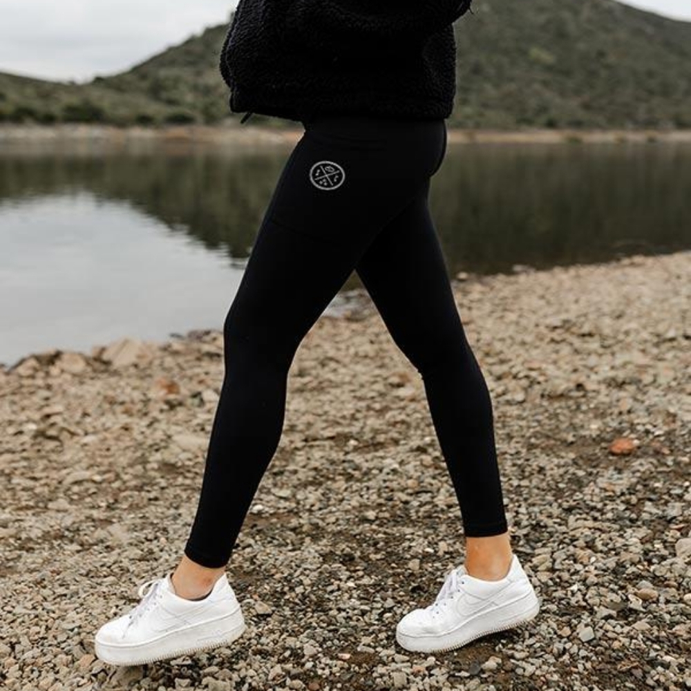 Sand Cloud Black Eco Pocket Leggings N